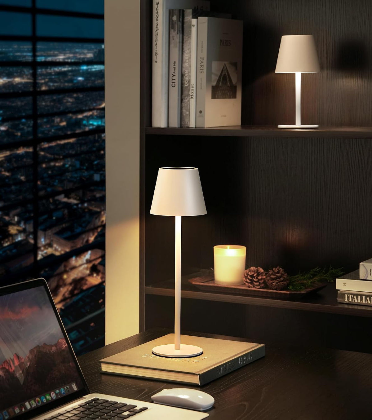 Dual Charge Solar Tall Lamp | Solar + USB Powered Waterproof Light for Outdoor Camping & Indoor Use