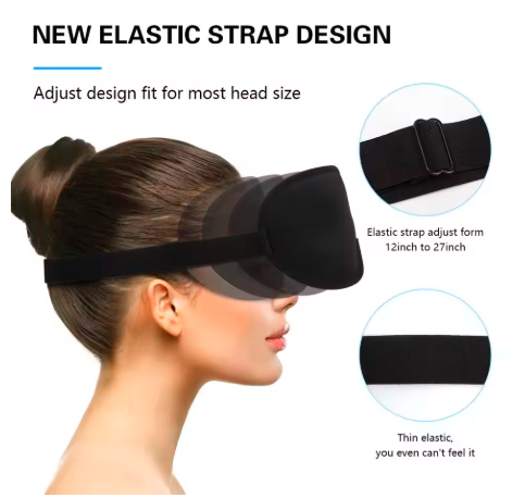 3D Black Out Sleep Mask