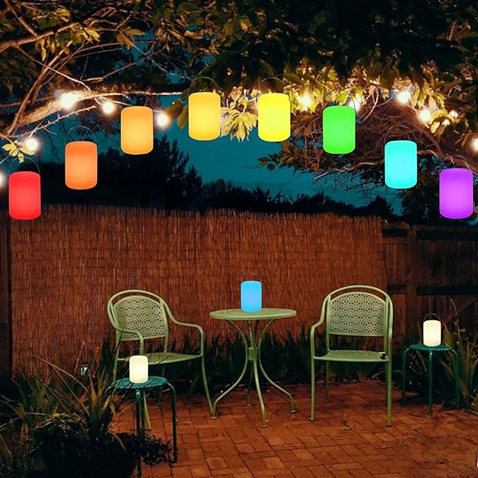 New led solar table lamp garden villa balcony solar lamp outdoor lamp garden atmosphere lamp portable lamp
