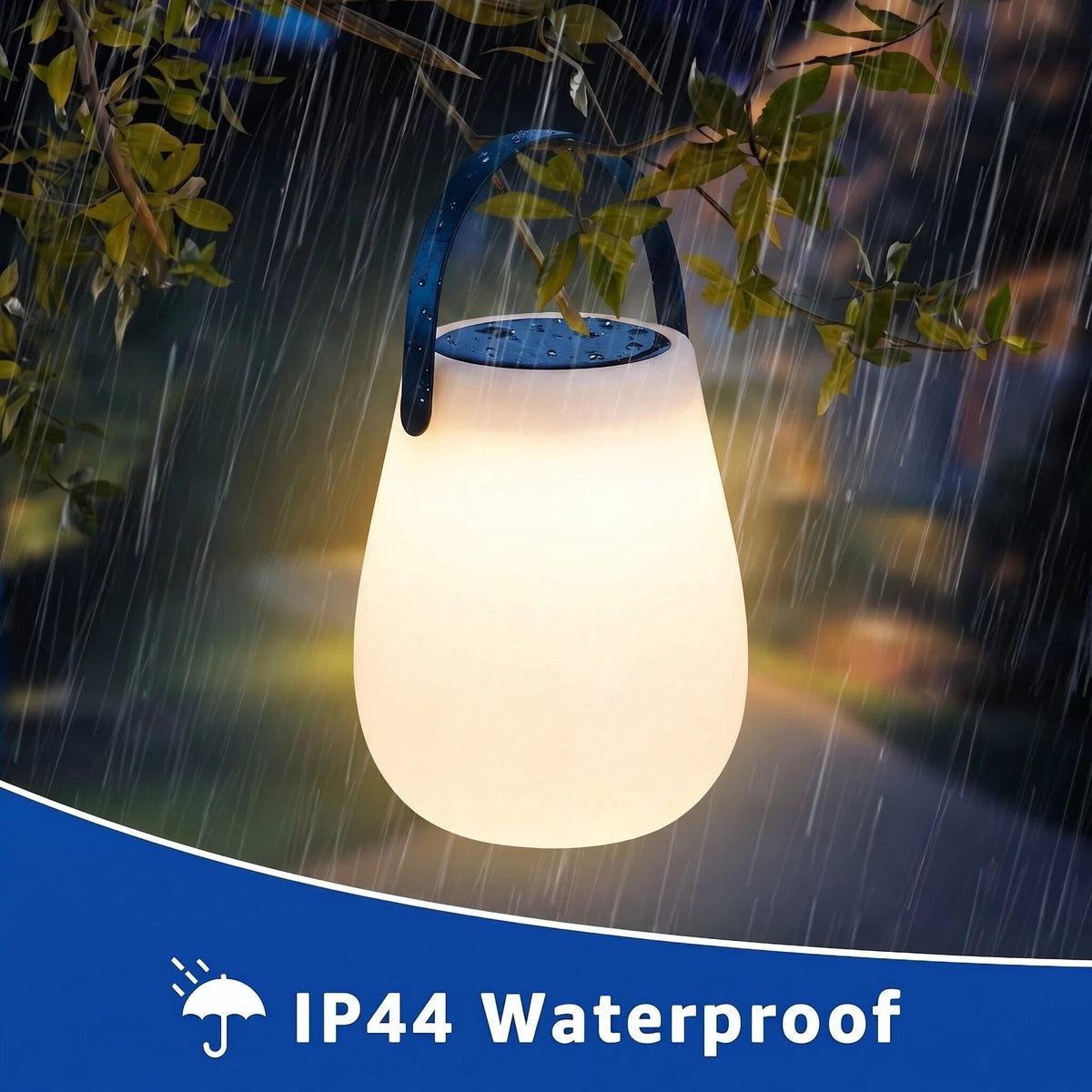 Solar table lamp - Round